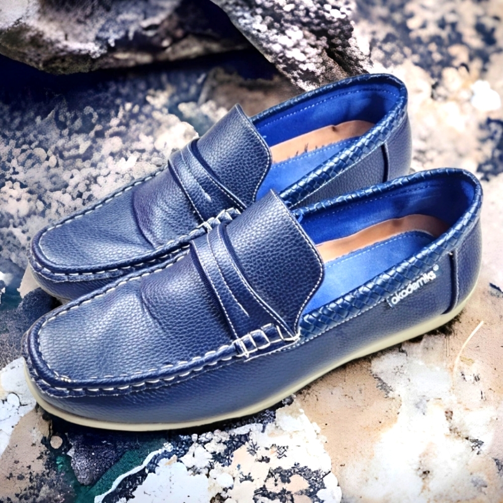 Blue Akademiks loafers